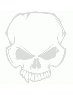 Teschio Skull - Adesivo Prespaziato 2