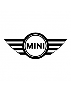Mini Cooper Logo Stile 1 - Adesivo Prespaziato