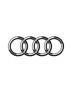 Audi Logo - Adesivo Prespaziato