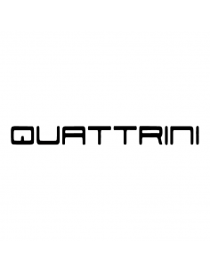 Logo Quattrini - Adesivo Prespaziato