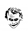 Joker Heath Ledger - Adesivo Prespaziato