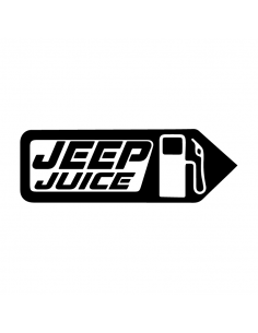 Jeep Juice Benzina - Adesivo Prespaziato
