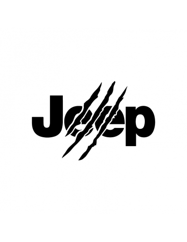 Jeep Graffio - Adesivo Prespaziato