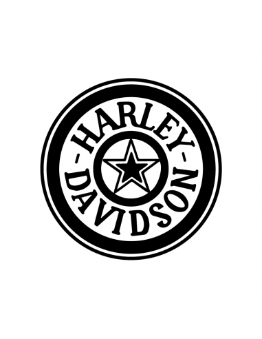 Harley Davidson Stella - Adesivo Prespaziato