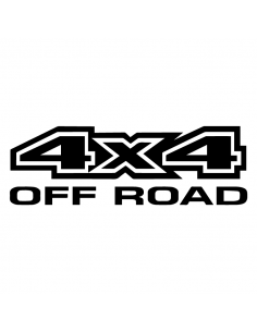4x4 Off Road - Adesivo Prespaziato