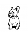 French Bulldog 1 - Adesivo Prespaziato