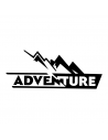 Adventure Montagne - Adesivo Prespaziato