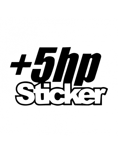 +5HP Sticker - Adesivo Prespaziato