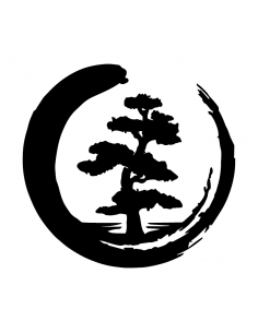 Bonsai Zen - Adesivo Prespaziato