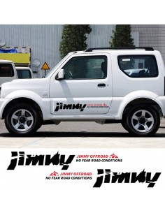 Coppia Jimny Offroad - Adesivo Prespaziato