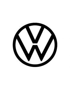 Nuovo Logo Volkswagen - Adesivo Prespaziato