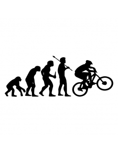 Evoluzione Bici - Adesivo Prespaziato