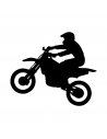 Motocross - Adesivo Prespaziato