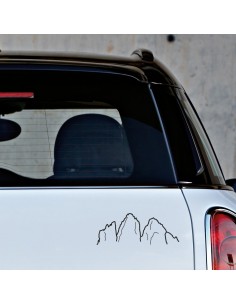 Tre Cime Lavaredo - Adesivo Prespaziato 2