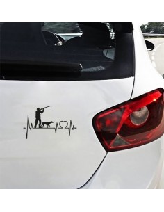 Love Caccia - Adesivo Prespaziato 2