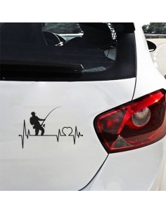 Love Pesca - Adesivo Prespaziato 2