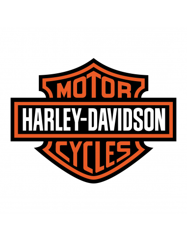 Harley Davidson 3 Colori - Adesivo Prespaziato