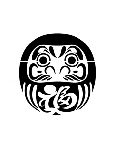 Daruma - Adesivo Prespaziato