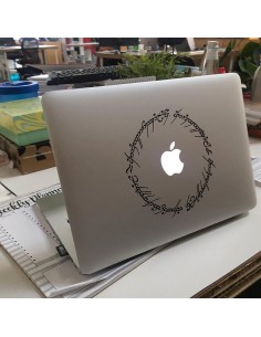 Lord Of The Rings One Ring - Adesivo Prespaziato 2