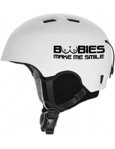 Boobies Make Me Smile - Adesivo Prespaziato 2