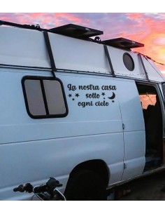 La nostra casa sotto ogni cielo - Adesivo Prespaziato 2