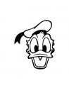 Donald Duck Paperino - Adesivo Prespaziato