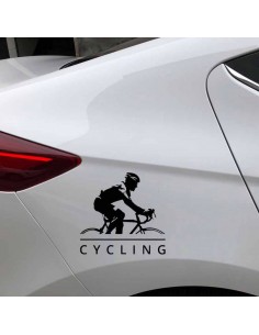 Ciclista Cycling - Adesivo Prespaziato 2