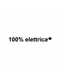 100% Elettrica - Adesivo Prespaziato