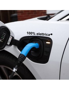 100% Elettrica - Adesivo Prespaziato 2