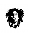 Bob Marley 1 - Adesivo Prespaziato