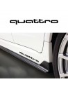 Audi Quattro - Adesivo Prespaziato