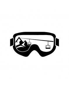 Maschera Sci/Snowboard - Adesivo Prespaziato 2