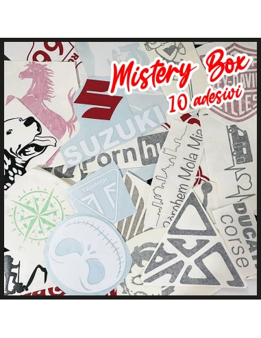 Mistery Box - 10 pezzi - Adesivi Prespaziati