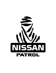 Nissan Patrol Dakar - Adesivo Prespaziato 2