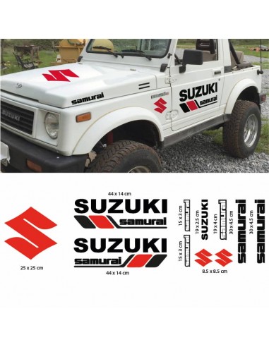 Kit per Suzuki Samurai - Adesivo Prespaziato