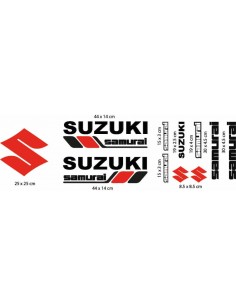 Kit per Suzuki Samurai - Adesivo Prespaziato 2