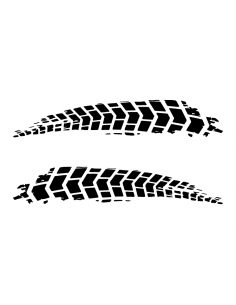 Coppia Pneumatici - Adesivo Prespaziato 2