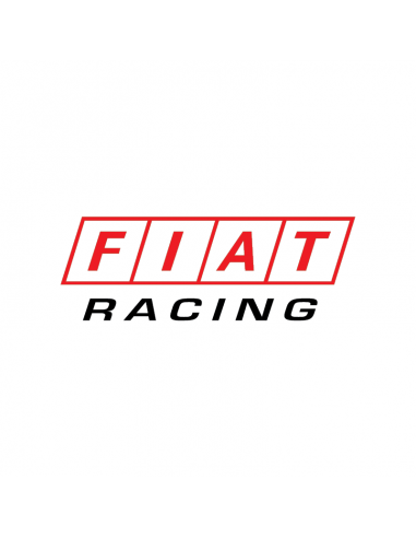 Fiat Racing - Adesivo Prespaziato