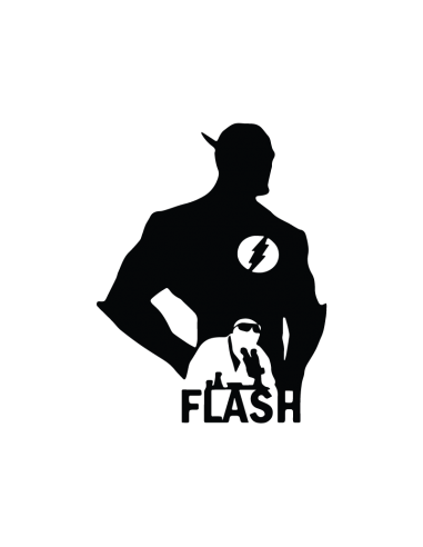 Flash Thompson - Adesivo Prespaziato