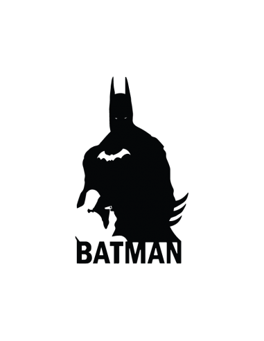 Batman Bruce Wayne - Adesivo Prespaziato - AdesiviStore