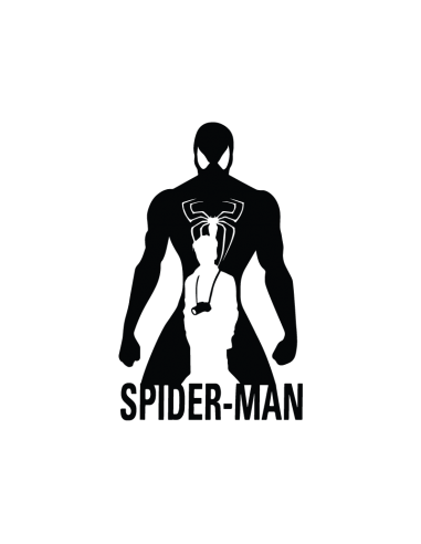Spider-Man Peter Parker - Adesivo Prespaziato