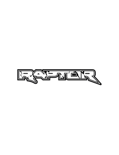 Logo Ford Raptor - Adesivo Prespaziato