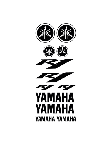 Kit Yamaha R1 - Adesivi Prespaziati
