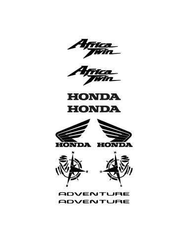 Kit Honda Africa Twin - Adesivi Prespaziati