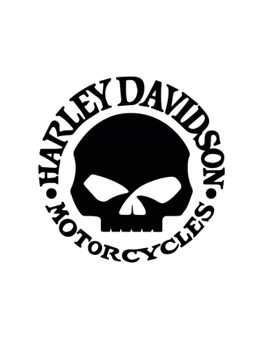 Harley Davidson Teschio - Adesivo...