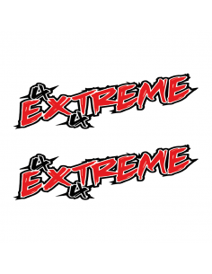 Coppia Laterali 4x4 Extreme - Adesivo Prespaziato 2