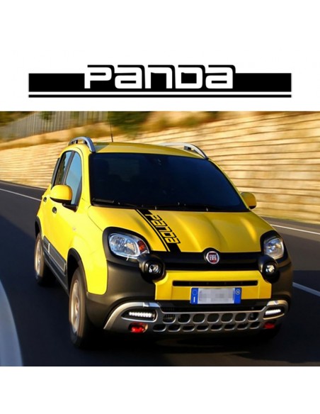 Fiat Panda Striscia Cofano - Adesivo Prespaziato