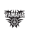 Logo Yamaha Tribale - Adesivo Prespaziato