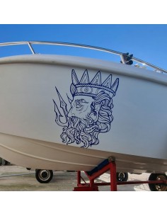 Poseidone - Adesivo Prespaziato