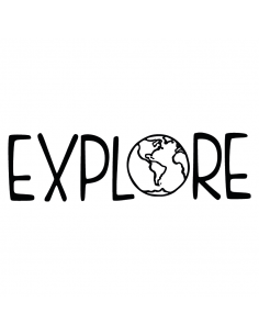 Explore World - Adesivo Prespaziato 2